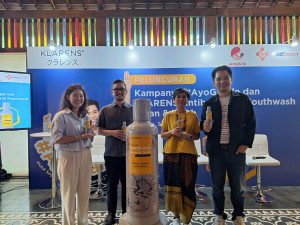 Ajak Masyarakat Jaga Kesehatan Mulut & Tenggorokan, Klarens Luncurkan Kampanye #AyoGargle