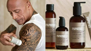 Dwayne Johnson Debut Skincare Pria Bertajuk “PAPATUI”