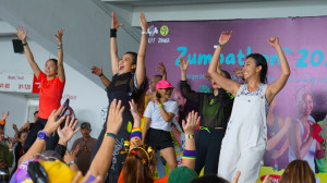 Zumbathon 2024, Wujud Peduli Asri Welas & Komunitas Zumba Indonesia Terhadap Kesehatan Mental