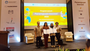 Perluas Cakupan, Program Perempuan Inovasi 2024 Resmi Diluncurkan