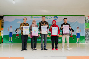 Bersama Kemenkes dan Kemendikbudristek, Kao Indonesia Dukung Gerakan Sekolah Sehat dan GERMAS