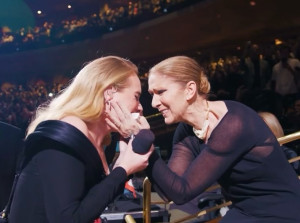 Nangis Haru Lihat Celine Dion Hadir di Konsernya, Adele Ungkap Alasannya