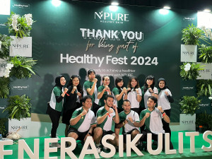 Dukung #GenerasiKulitSehat Indonesia, Healthy Fest 2024: NPURE Sukses Digelar
