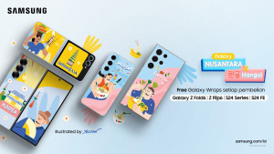 Join Keseruan Kolaborasi  Nusantara x Hangul Dengan Galaxy Wrap Galaxy
