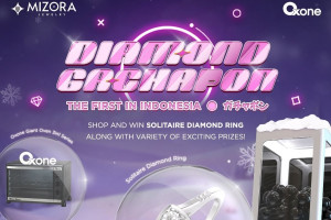 Pertama di Indonesia, Mizora Jewelry Hadirkan Diamond Gachapon
