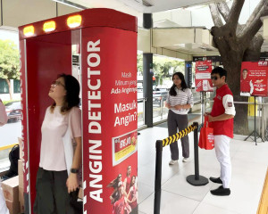 Deteksi Masuk Angin, Bejo Jahe Merah Gunakan Detektor Canggih untuk Razia Angin