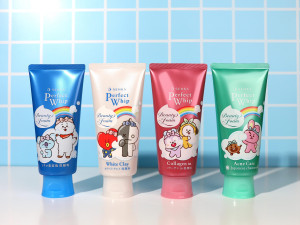 Senka x BT21 Hadirkan Pembersih Wajah untuk Kulit Bersih dan Cantik