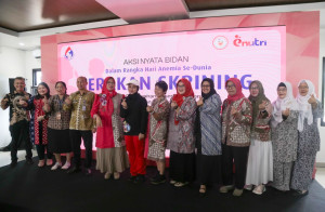 Program Aksi Nyata Bidan Cegah Anemia, (IBI) Bersama e-Nutri Luncurkan “Kalkulator Zat Besi”