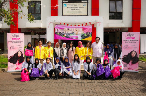 Ellips dan Mahsiswa UI Edukasi Kesehatan Rambut ke Warga Binaan