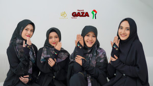 Hijaberlin berkolaborasi dengan Film Gaza dalam Donasi Kemanusiaan untuk Palestina