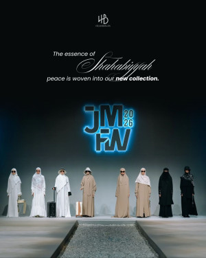 Hijaberlin Persembahkan Koleksi “Shahabiyyah” di Jakarta Muslim Fashion Week 2026