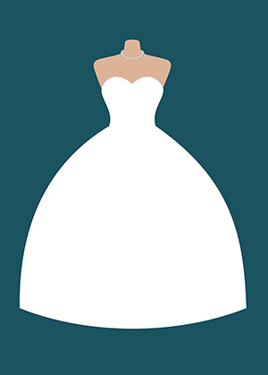 Ball gown wedding dress