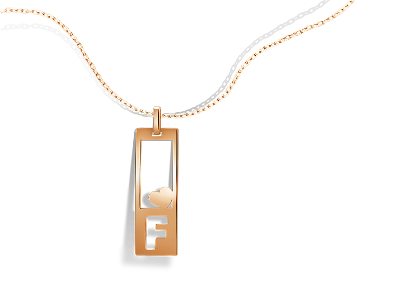 Initial pendant