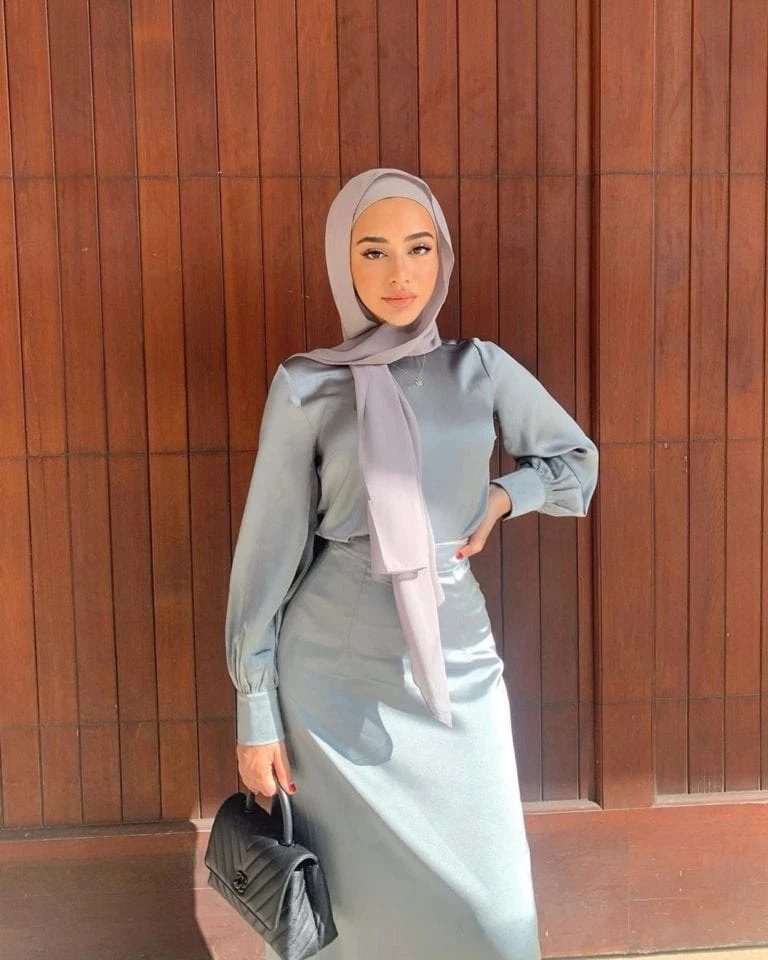Outfit casual wanita hijab