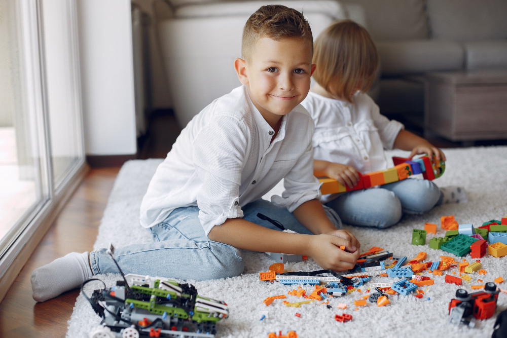 cara mengasah skill pada anak dengan lego