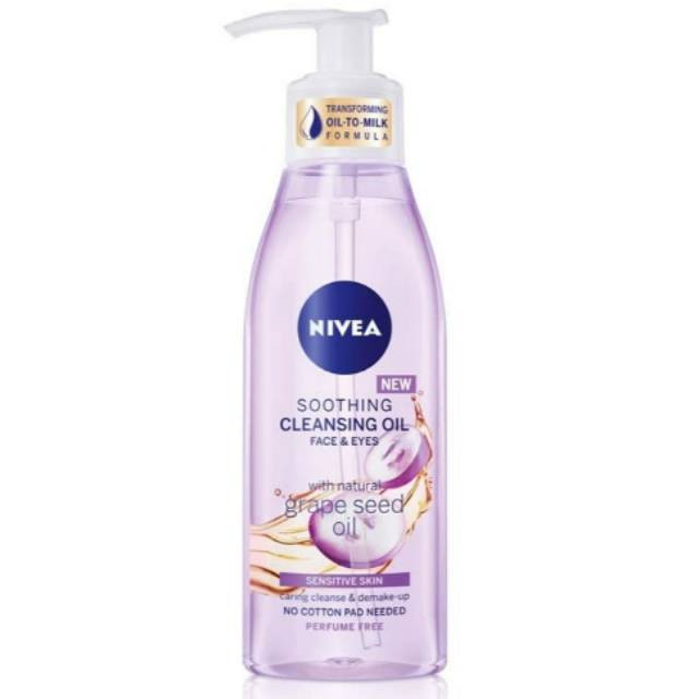 Nivea Soothing Cleansing Oil with Grapeseed Oil