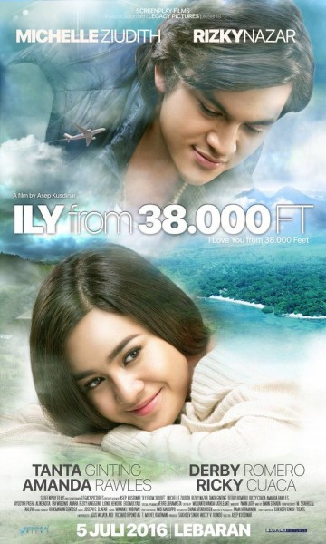 Poster Film ILY from 38.000 Ft. (Screenplay Film)