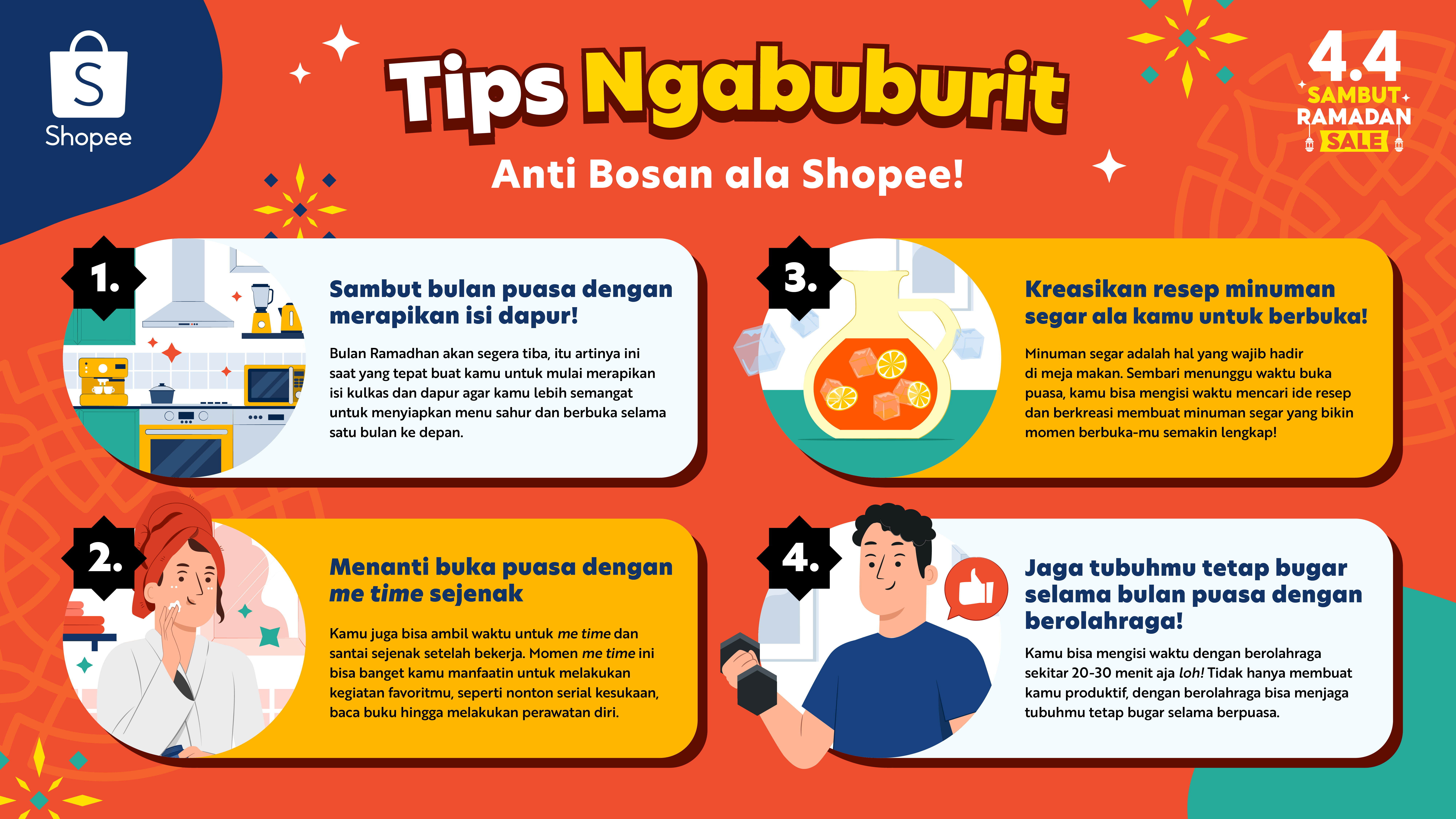 Tips Ngabuburit Ala Shopee
