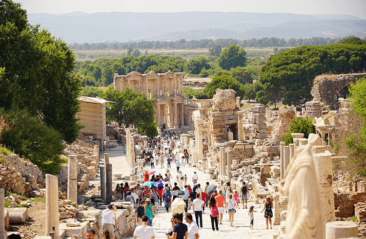 Pemandangan di Ephesus. (Special)