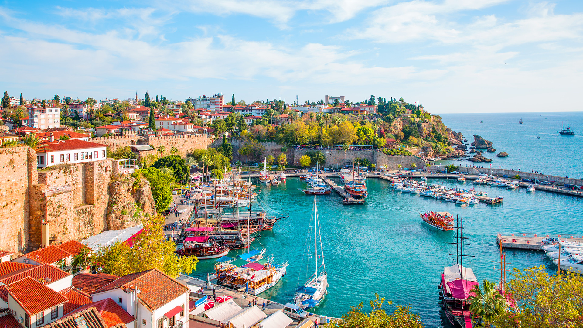 Pemandangan di Antalya. (Special)