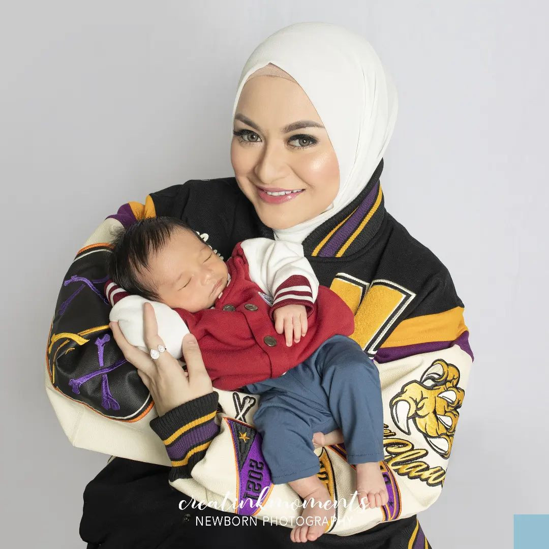 Potret Baby Adzam dan Bunda. (Instagram.com/creatinkmoments)
