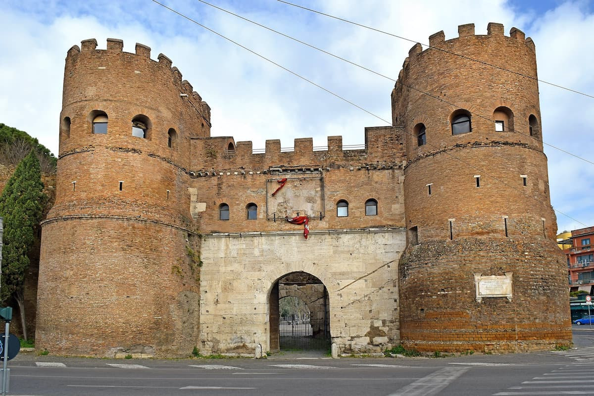 Tembok Aurelia Italia. (Special)