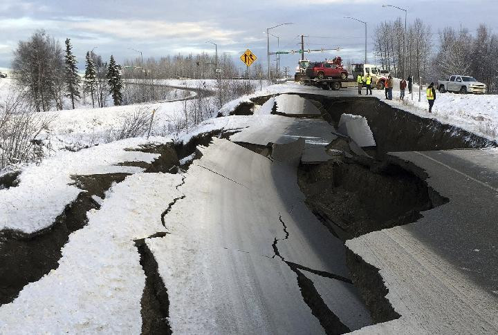Ilustrasi Gempa Bumi Alaska. (Special)