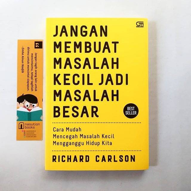 Buku Jangan Membuat Masalah Kecil Jadi Masalah Besar. (Special)