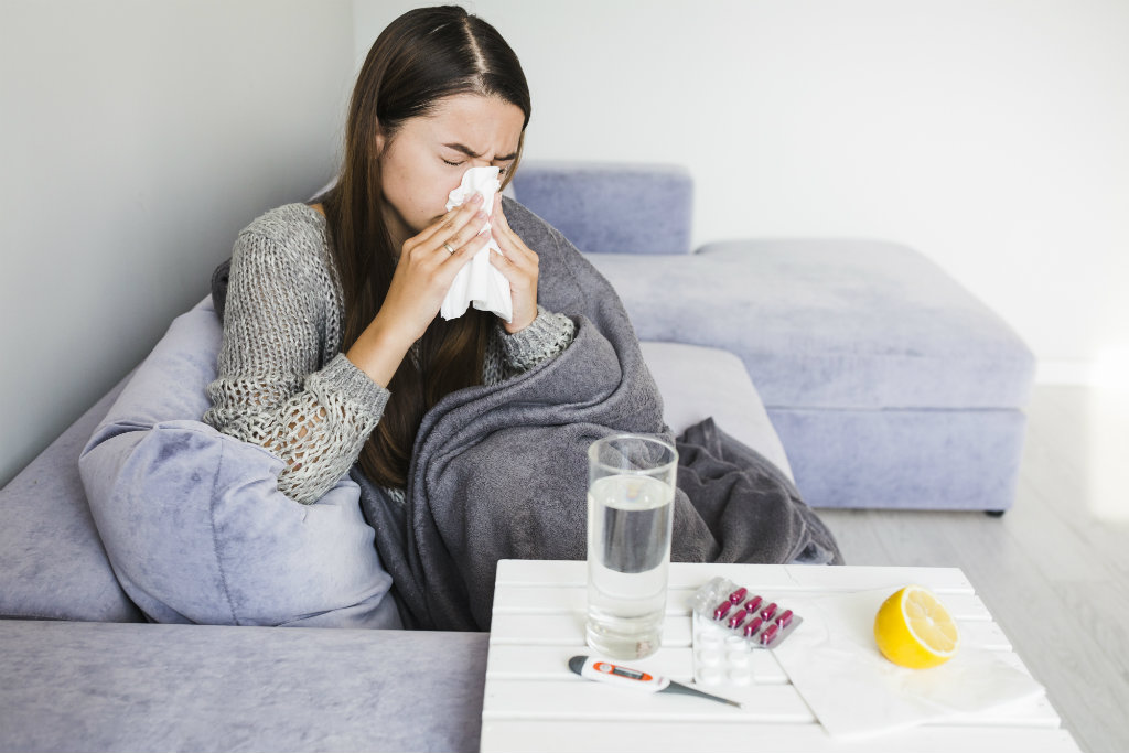Akibat sakit demam dan flu