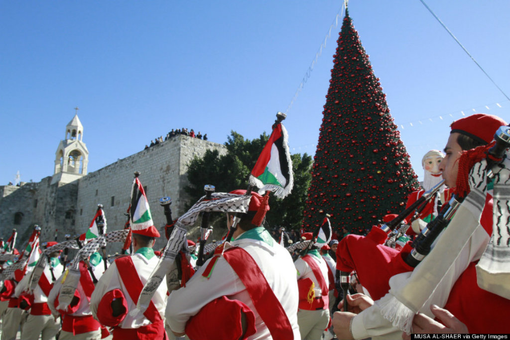 Perayaan Natal di Wilayah Palestina