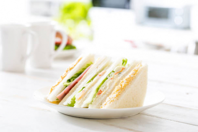 Resep Sandwich Egg Drop  ala Korea