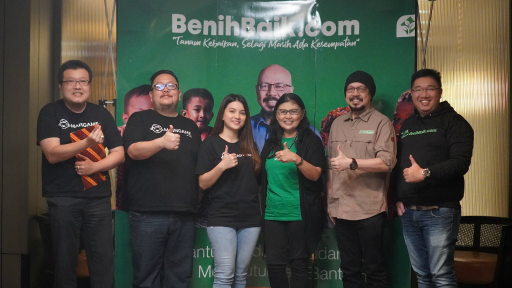 Benihbaik Launching Game Bersama Maingame.com Dan Youtuber Ani Nurhayani