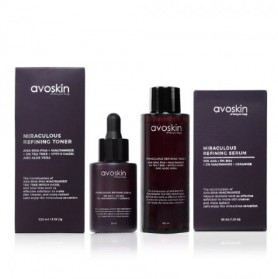 Keunggulan Produk Avoskin Miraculous Refining Series Yang Tengah Menjadi Perbincangan