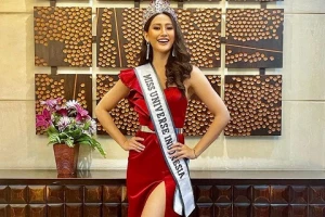 Ayu Maulida Dukung Kegiatan Vaksin Warga dalam Acara PON XX di Papua