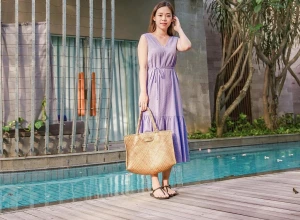 OOTD Makin Kece, 7 Inspirasi Mix and Match Baju Lilac ala Seleb